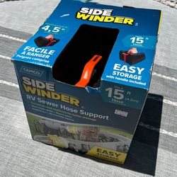 NEW 15’ Camco sidewinder rv sewer hose support