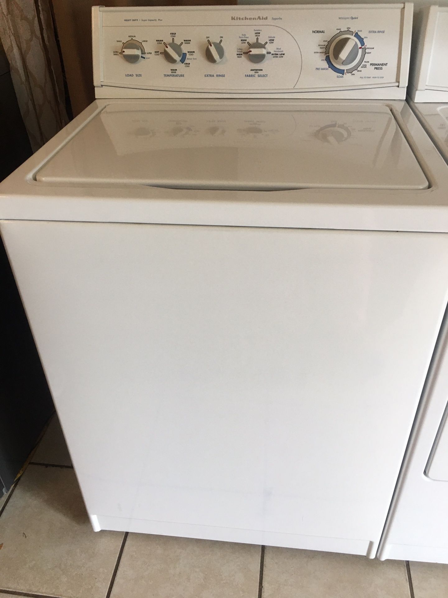 KitchenAid Superba Washer and Electric Dryer Set 300 for Sale in