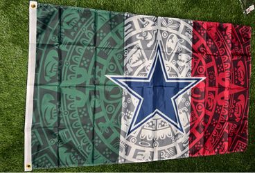 Cowboys flag size 5’x3’