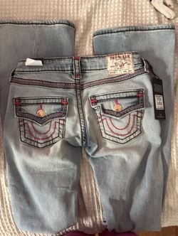 TRUE RELIGION FLARED JEANS