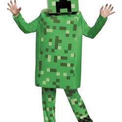 Minecraft Creeper Deluxe Kid's Costume