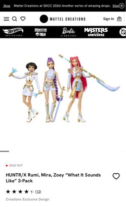 Demon hunter Barbie dolls *sold out*