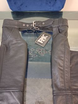 Mens Black Chaps