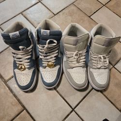 Size 13 Women's Jordan's 75$ Each Or Both For 130$