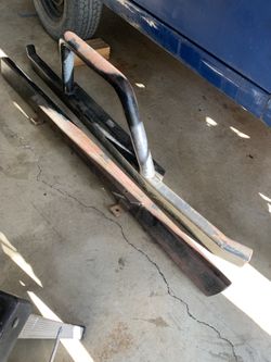 Heavy duty bronco bumpers