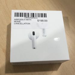 NEW AirPods 4 with Noise Cancelation 