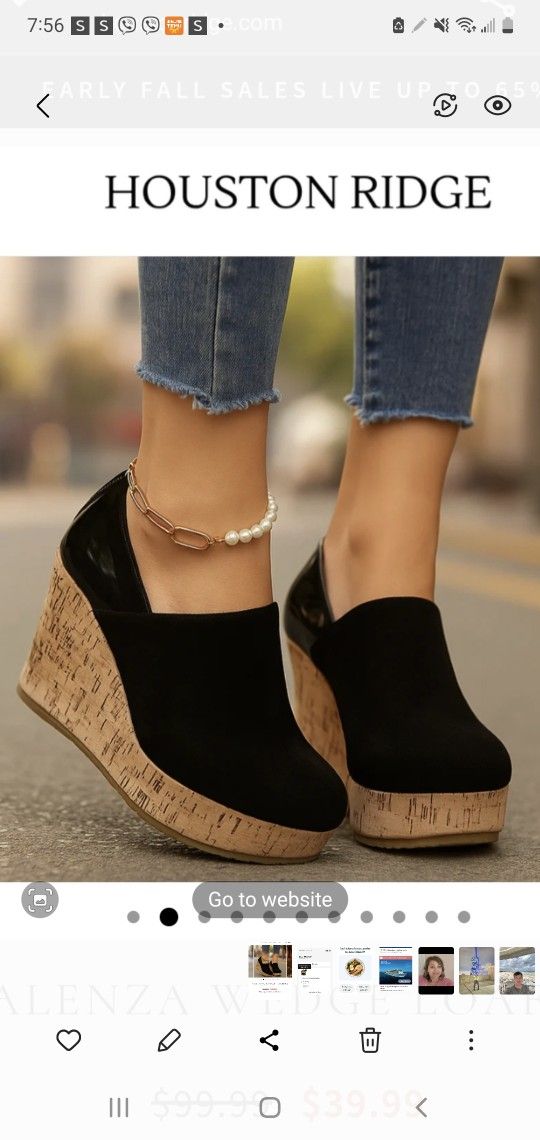 Valenza Wedge Loafers