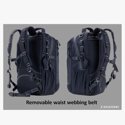 Urban Tactical Backpack Laser-Cut MOLLE Daypack Commuter Bag for EDC,Travel, Work,Hiking for Men Women Black