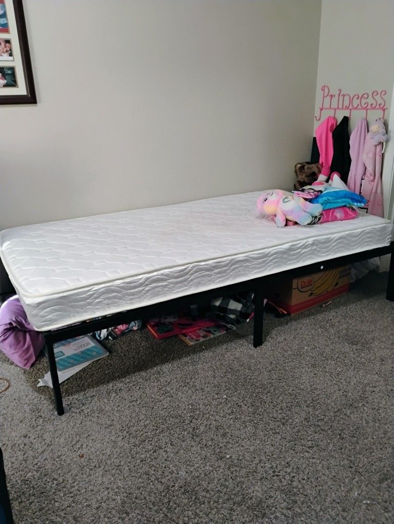 Twin Bed & Fram