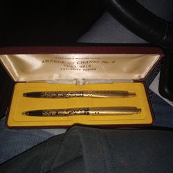 Chanel 14k Gold Filled Pens
