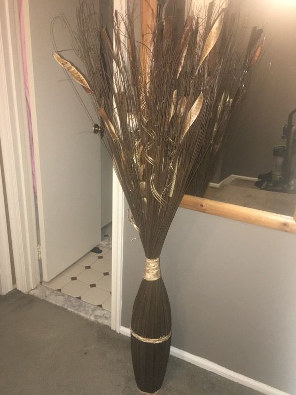 Dried decor plant