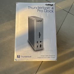CalDigit TBT4 Thunderbolt 4 Pro Dock 18 Ports Docking Station TS4 Silver