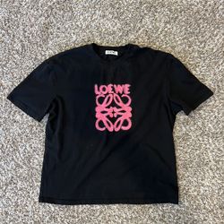 Loewe Unisex Black T-Shirt – Size Large