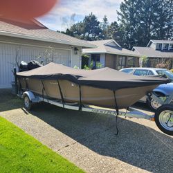 2015 Smokercraft Pro camp 160