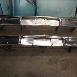 1962 Chevy Impala Front And Back Bumper 