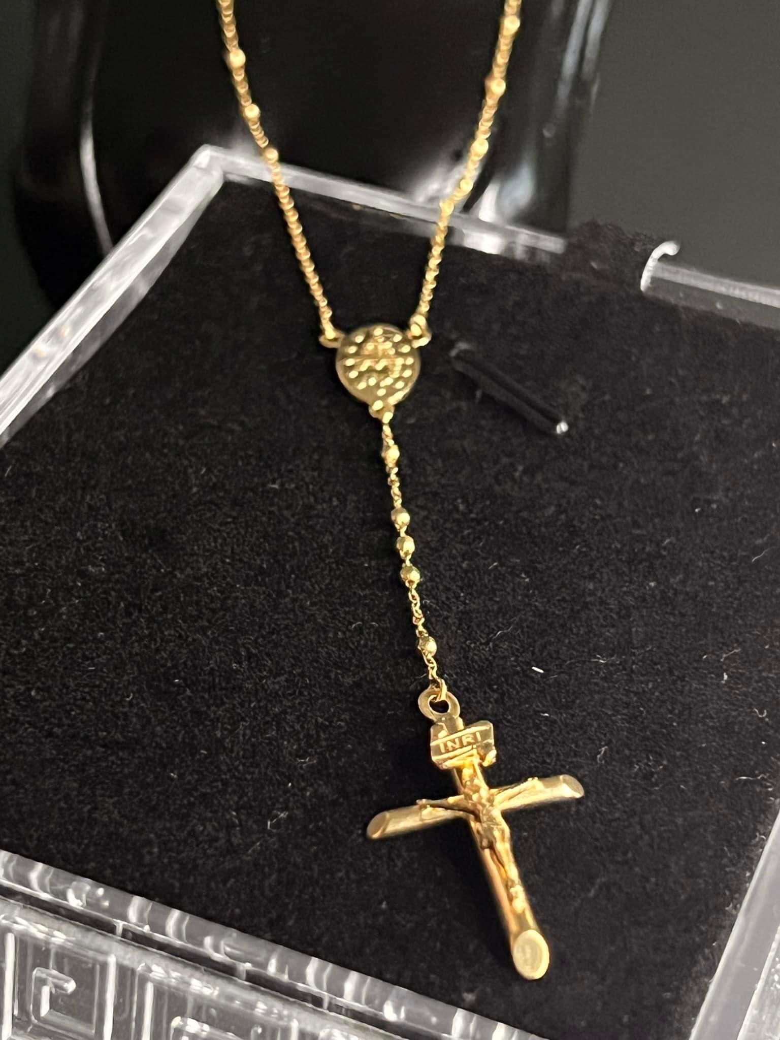 Rosary Gold Necklace