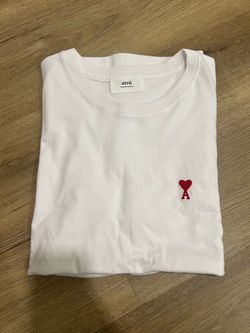AMI Paris T-Shirt – White – Size XL – $20