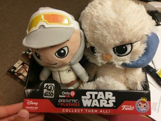 Star Wars Luke Skywalker and Wampa Plush