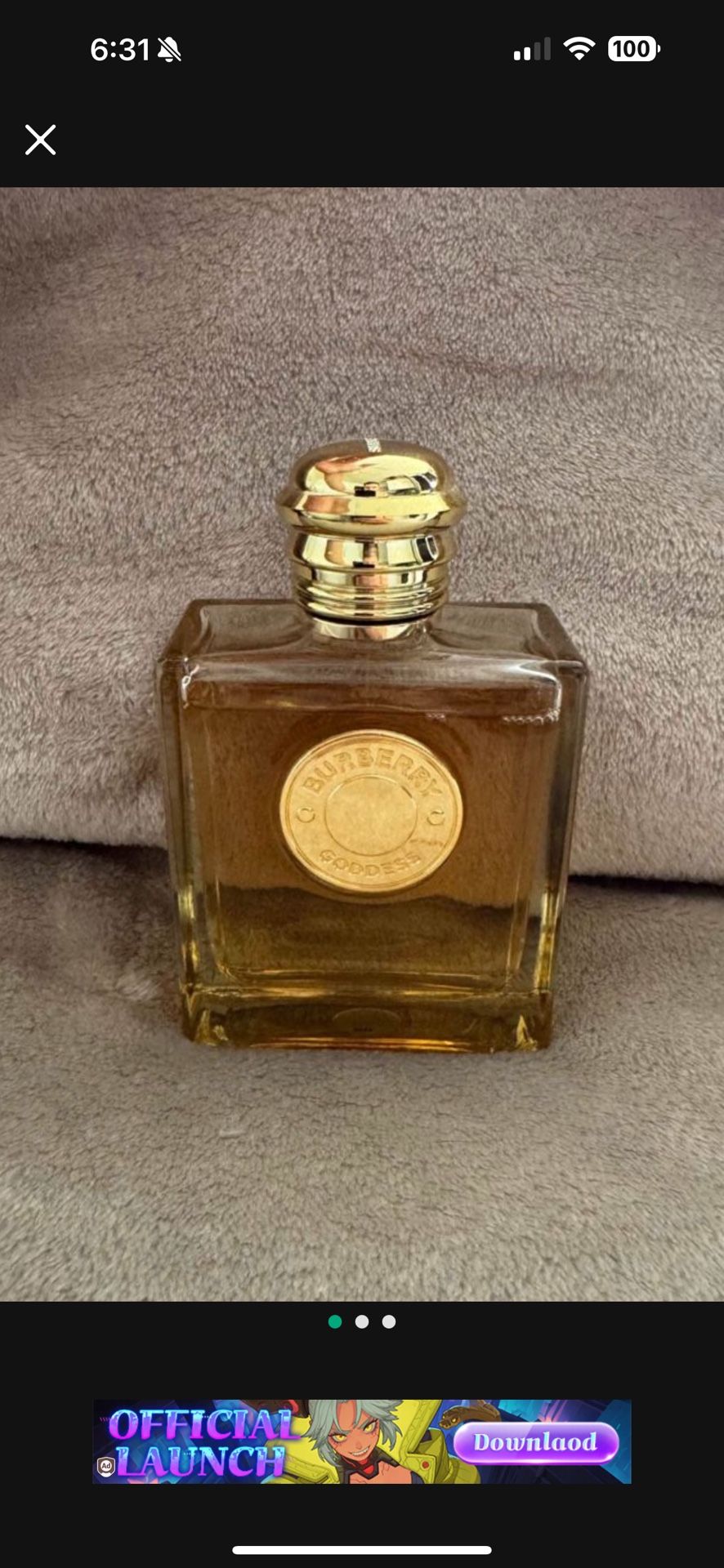 Burberry Godess And Kilian princess Perfume Bundle