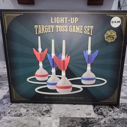 New Light Up Target Toss Game