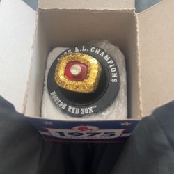 1975 Replica Redsox Ring 
