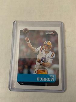 Joe Burrows Rookie card