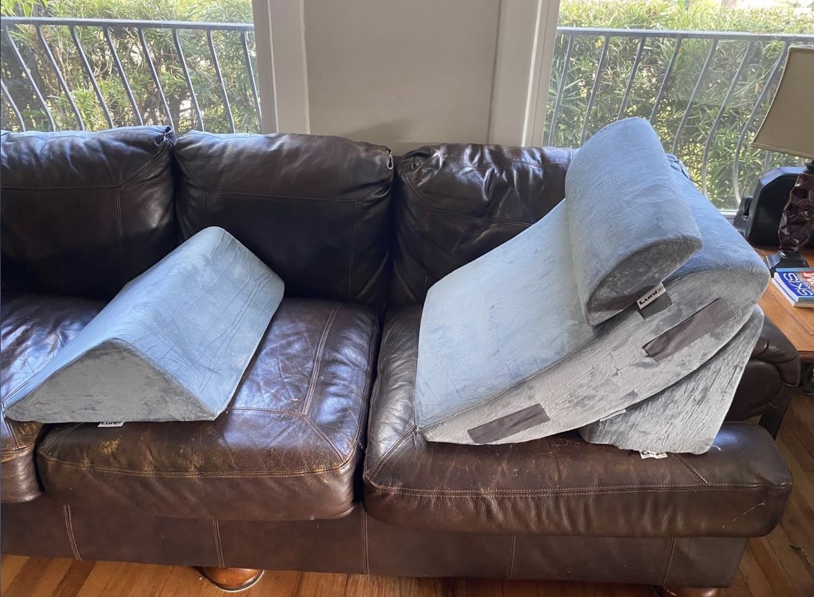 Orthopedic back Rest, Leg Rest