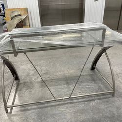 Glass Desk An Chair 