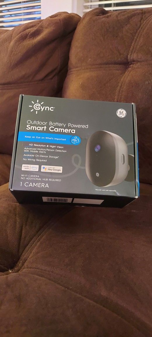 GE Smart Outdoor Battery Camera