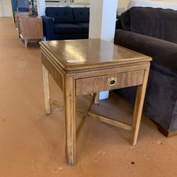 Wood End Table