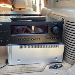 Denon AVR With Remote