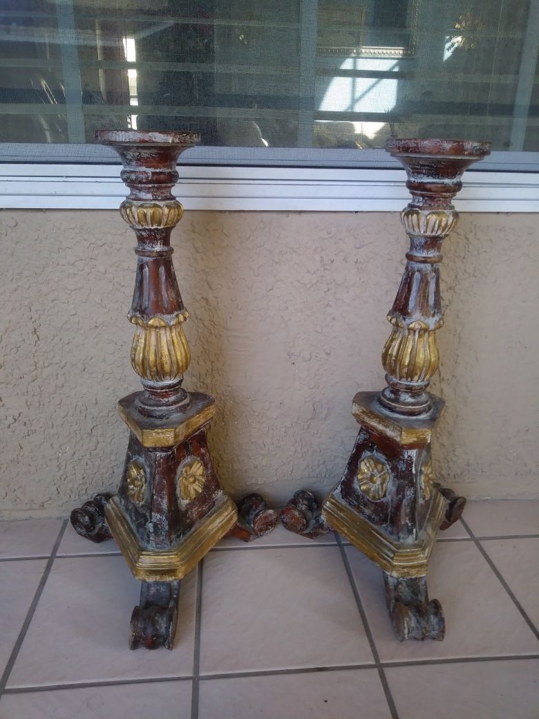 Candle holder set