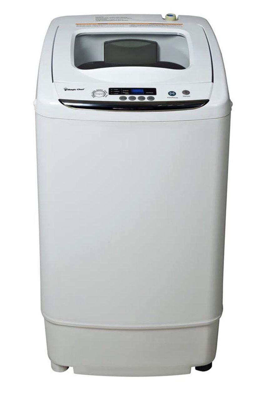 Magic Chef 0.9 cu. ft. Compact Top load Washer, White