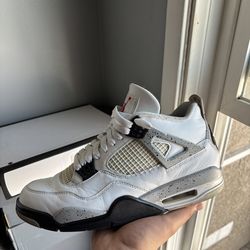 Jordan 4 white cement og pair size 10.5