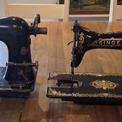  Black Singer Sewing Machine Room Decor Book Shelf Vintage Other 1 sold