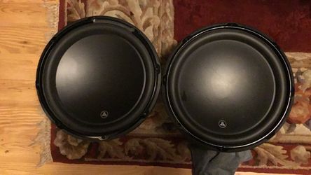 Jl audio 13w3v3 pair of them
