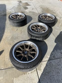 Bronze Wheels 18x9.5 +22 5x100