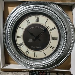 Wall Clock 22" Brand New! London Brand!