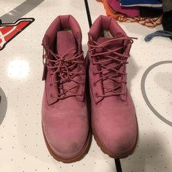 Pink Timberland Boots 