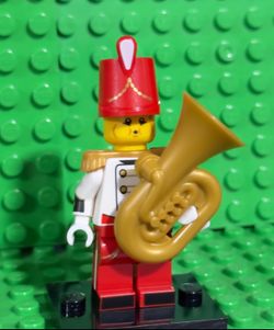 Lego Mini Figure Tuba
