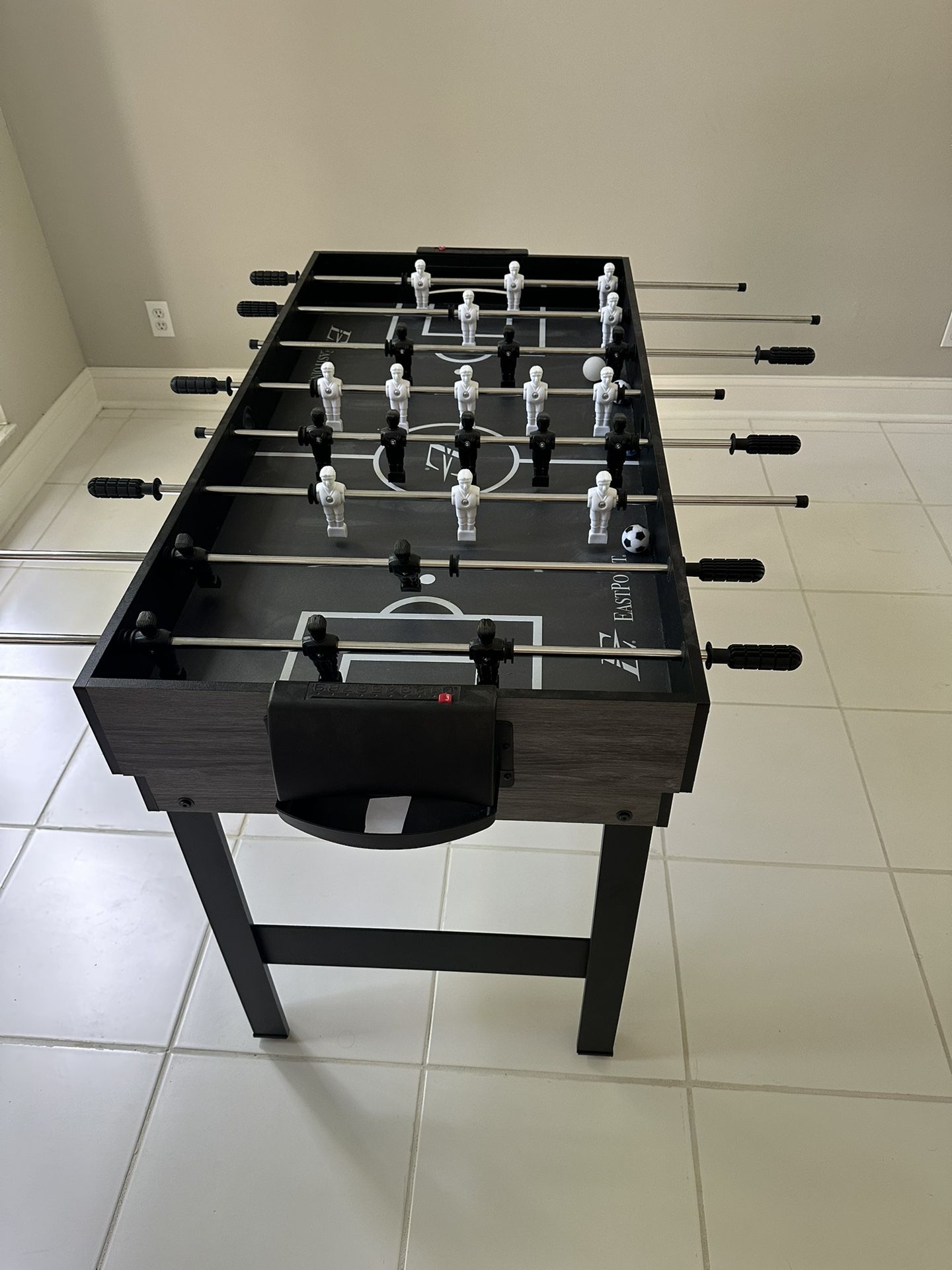 54 Inch 4 In 1 Game Table Soccer Billiards Hockey Tennic