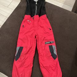 Spider Brand Snow Bib Size 5 Toddler 