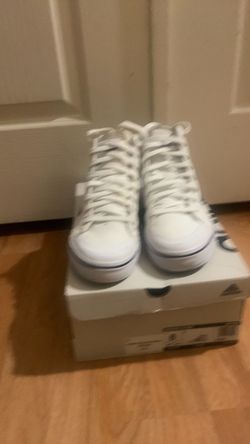 Adidas White Low-Top Sneakers