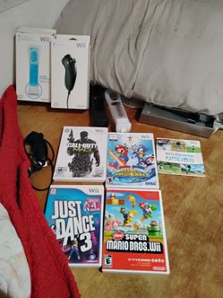Wii remotes and games