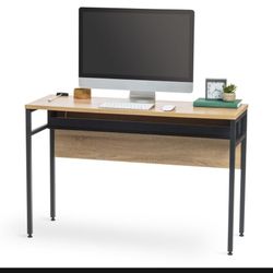 IRIS Office Computer Desk Table With Organizer and Cable Tray