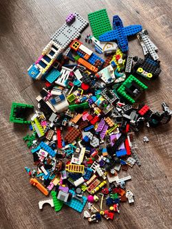 Bulk Lego - 2.16lbs, Minifigs, Accessories  (random ninjago star wars)