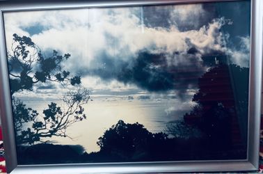 Framed Coastal Landscape Photography Print