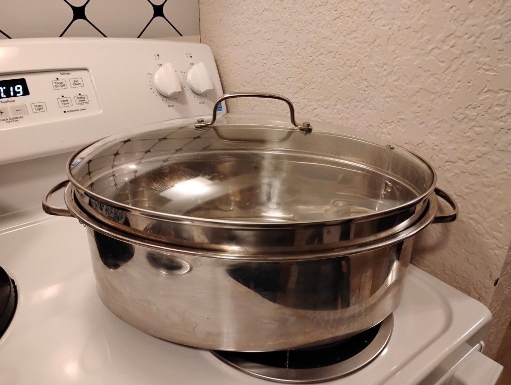 Roaster with Glass Lid