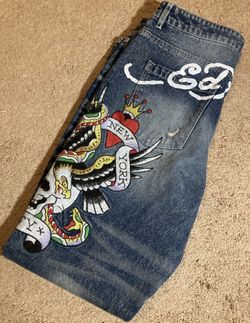 Ed Hardy Jeans Size 36 Brand New New York Eagle 