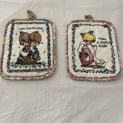 Precious Moments Potholder 1990